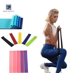 Pull Up Fitness Power Bands Exercise Loop Elastic Workout Stretch Women Strength Training Yoga Resistance Band