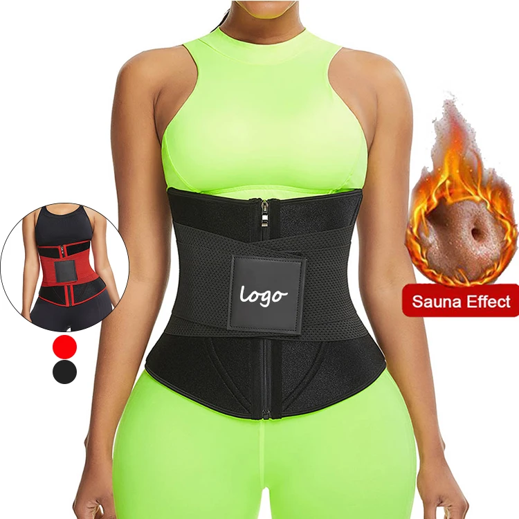 

2021 Custom Slimming Tummy Control Sweat Neoprene corsets Waist Trainer Women