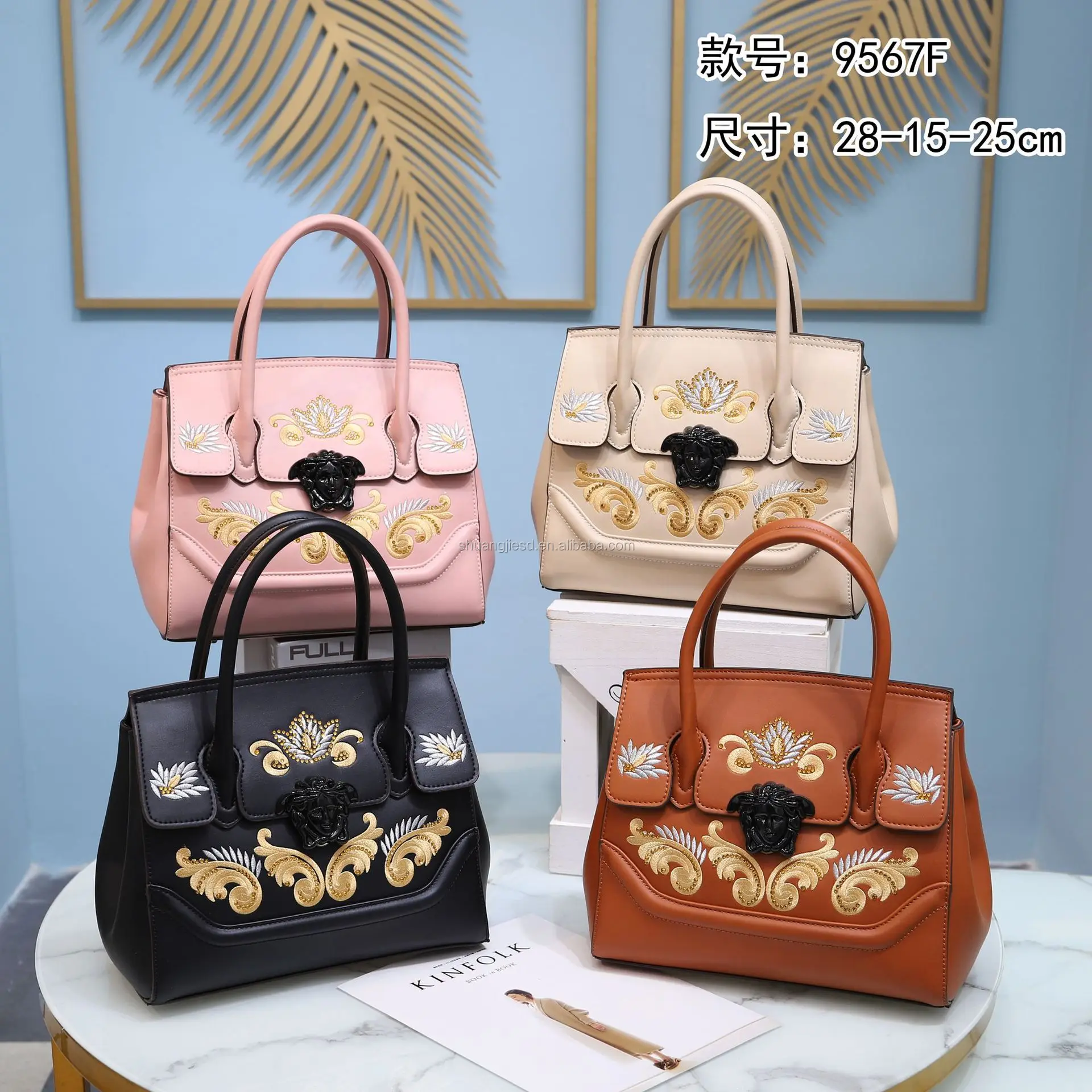 

Gift new design hot selling woman ladies fashion handbag manufacturer lady handbags wholesale, Optional