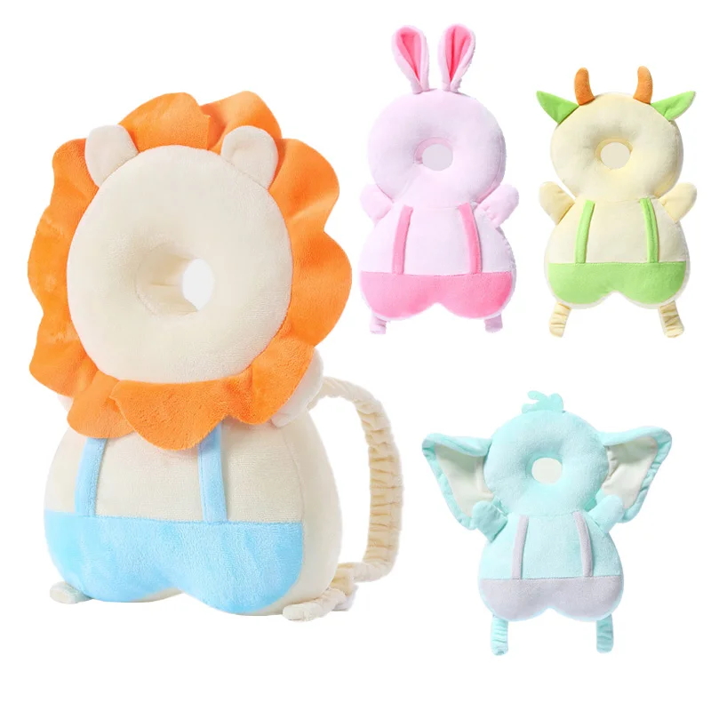 

In Stock Wholesale cute Animal baby head protection anti fall safety pillow M031