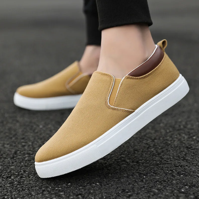 

2023 New Large Men's Shoes Canvas Shoes Men's