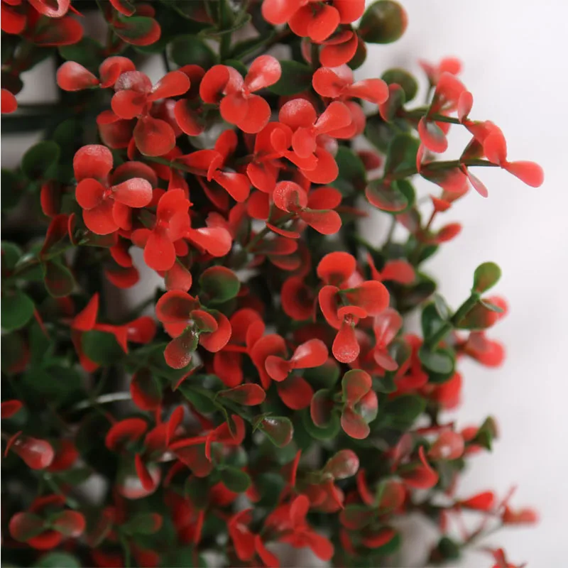 
Outdoor UV Resisted Faux Boxwood Hedge Rolls Garden Vertical Wall Artificial Boxwood Green panels 