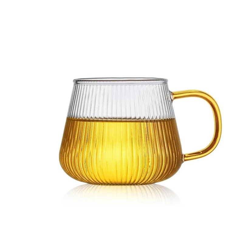 

Fancy drinking personality creative vertical glass Crystal vintage wine glass handmade striped whisky glasses, Customized color