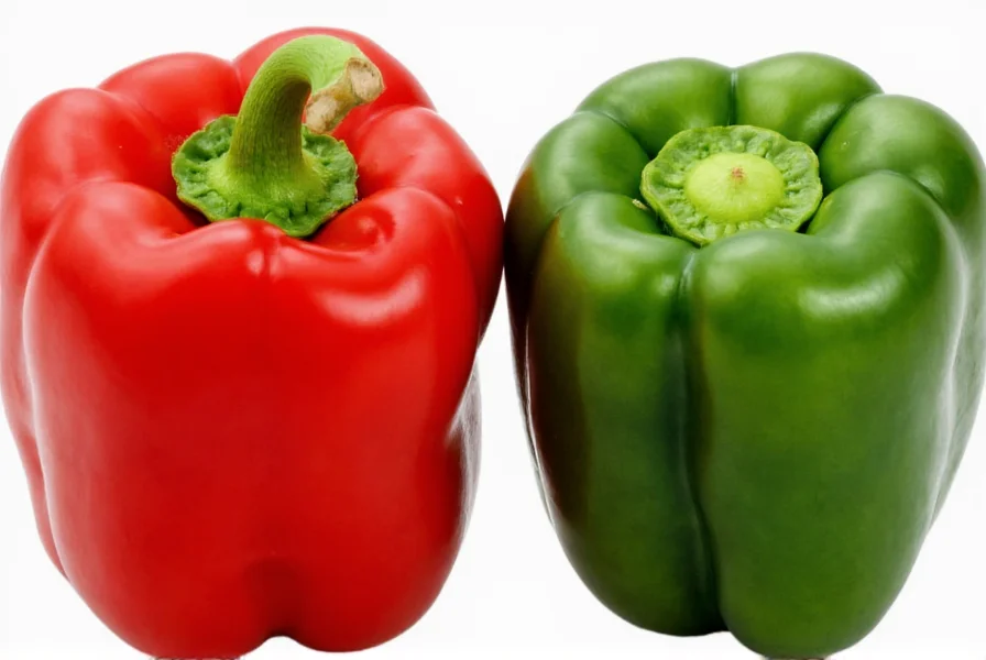 Red Pepper vs Green Pepper: Key Differences Explained