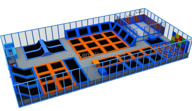 Kids Indoor Trampoline Bed.jpg