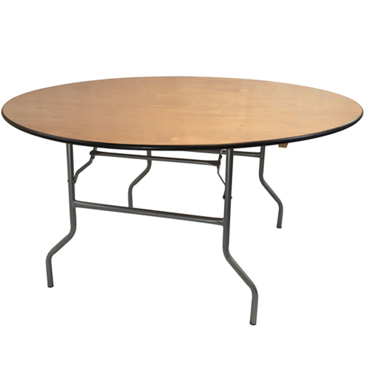 Wholesale Restaurant Wedding Round Dining Banquet Folding Table Buy