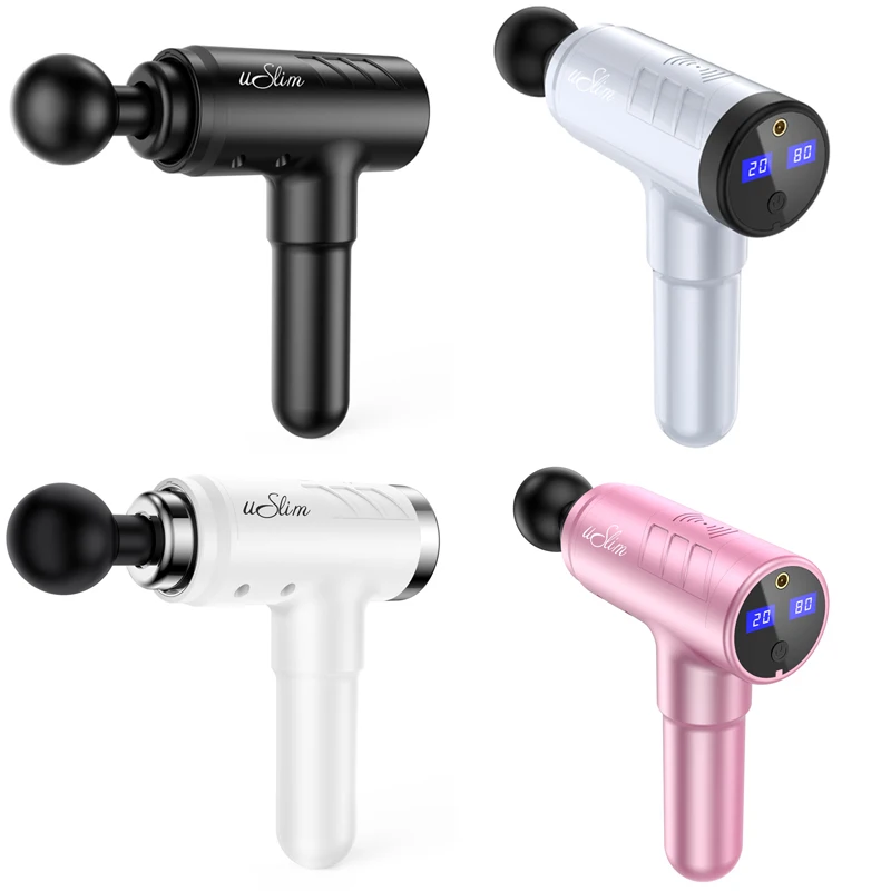 
Factory Portable Cordless Lithium Battery High Torque Motor Deep Muscle Massage Gun with low noise 