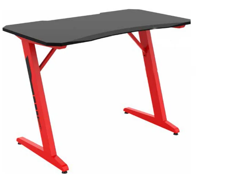 
Orizeal Blue LED Light Gaming Computer Desk For Internet Cafe 