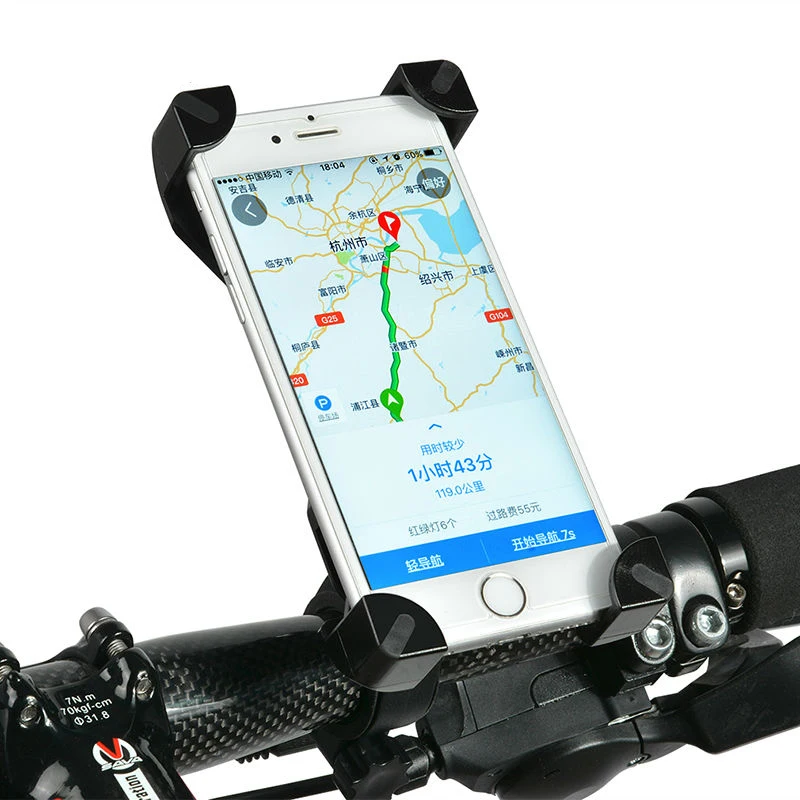 

Wholesale Motorcycle Bike Bicycle Adjustable Mobile Phone Holder For Cell Phone