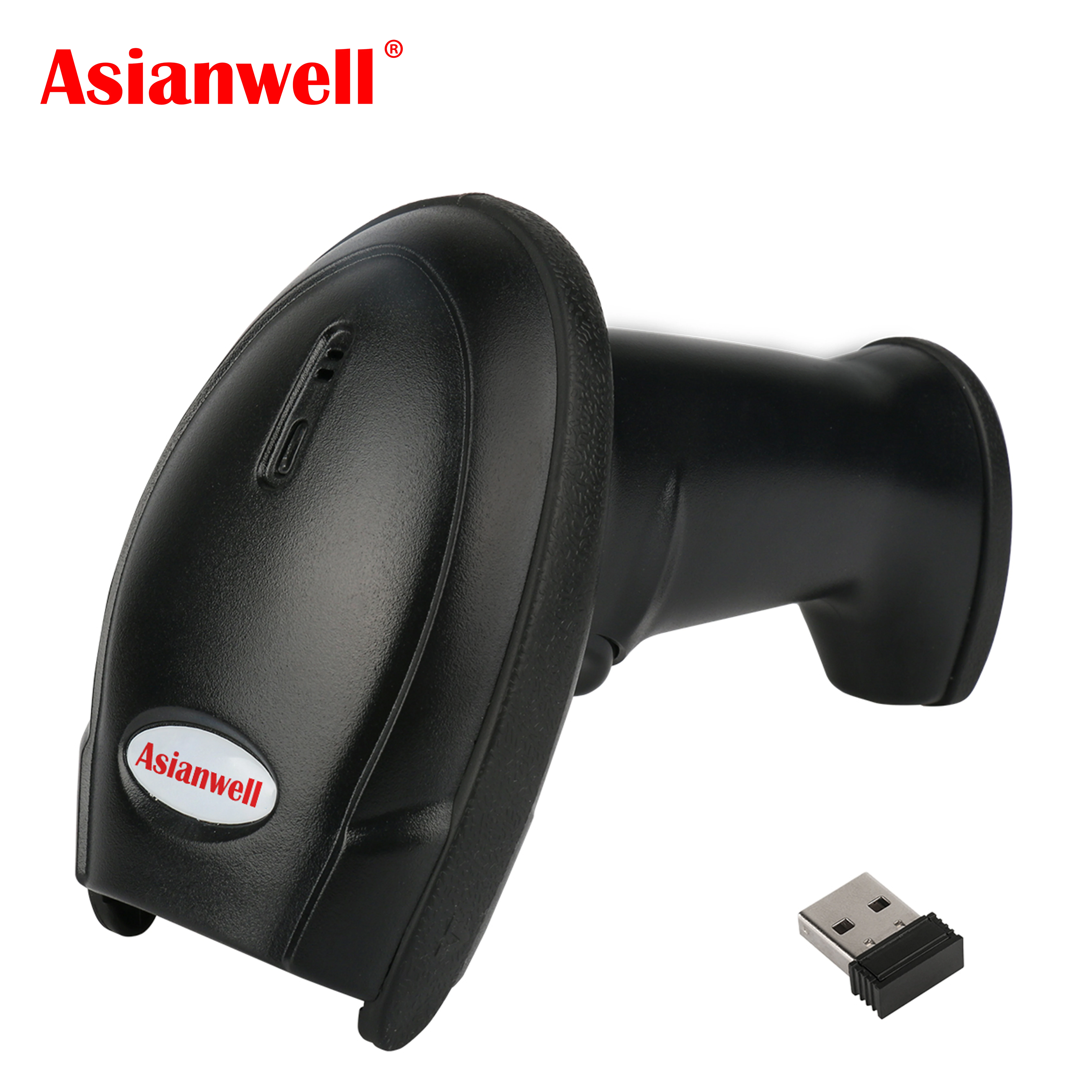 2..4G wireless long distance 2d bar code scanner screen qr barcode reader with wireless Bluetooth USB 2.0