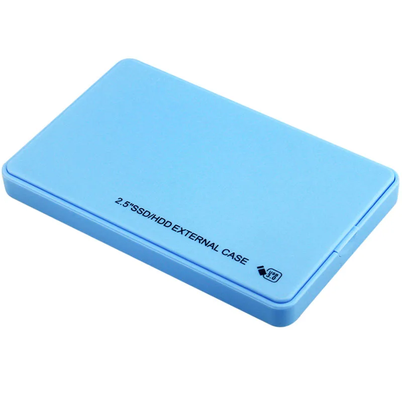 

SHUOLE 2.5inch USB 3.0 HDD SSD enclosure Plastic External Hard Drive Enclosure SATA to USB3.0 Hard Disk Case Housing