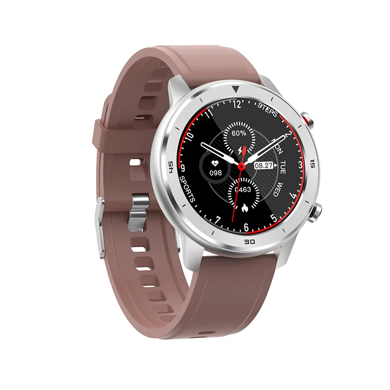 IP68 waterproof fitness tracker Round full touch screen dt78 smartwatch with heart rate blood pressure