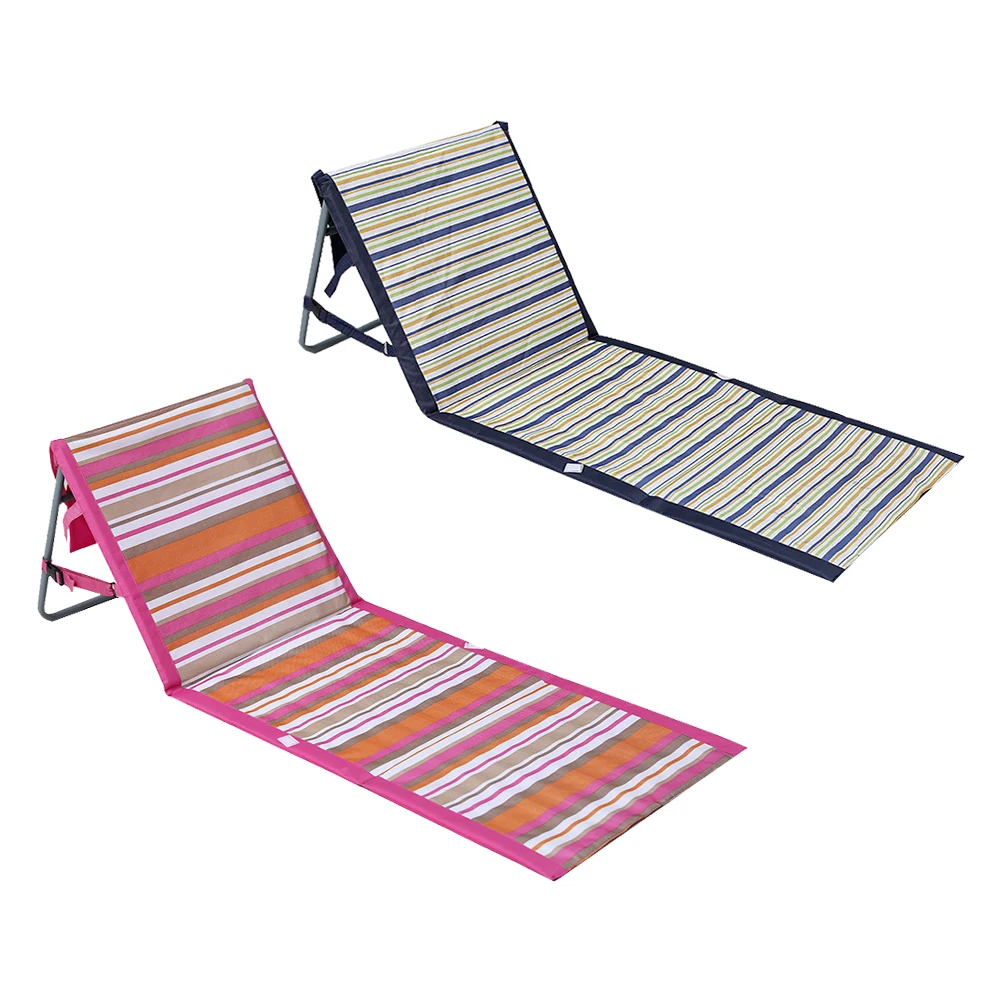 

Portable Ground Beach Mats Chair Waterproof Folding Backrest Lounger Outdoor Mat Camping Mat