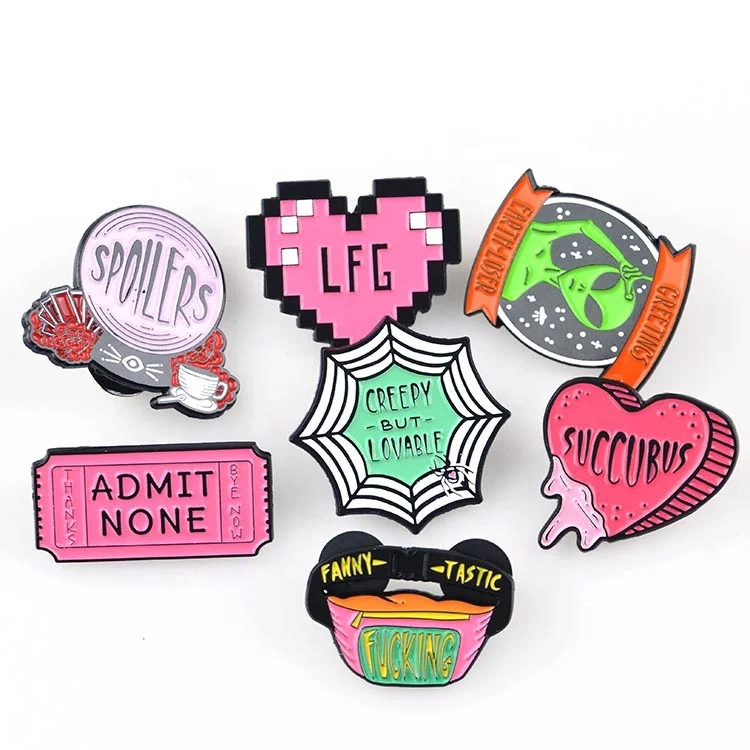 
Made In China Factory Custom Enamel Pin With Company Logo 