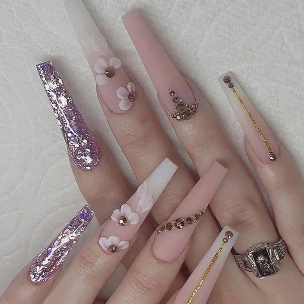 

2021 Pre-sale New Design Private Label Nail Art Custom Press On Nails