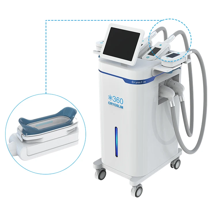 

2022 Best Quality Cryolipolysis Fat Freeze Slimming Machine for Body and Face use with rf working handles