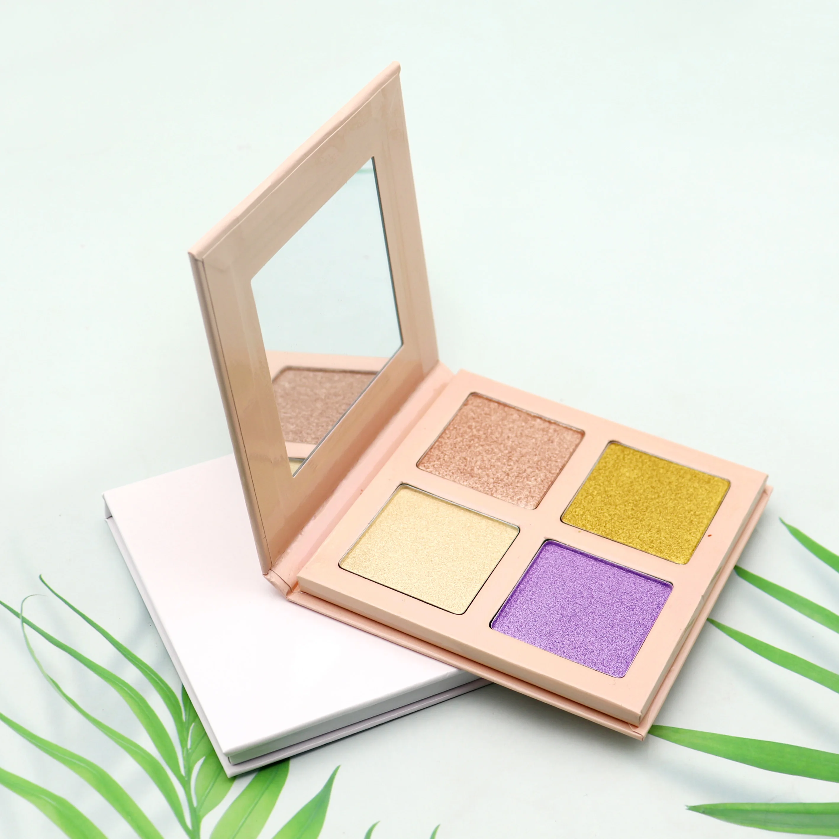 

Make up Shimmer Powder Highlighter Custom Logo Makeup Palette