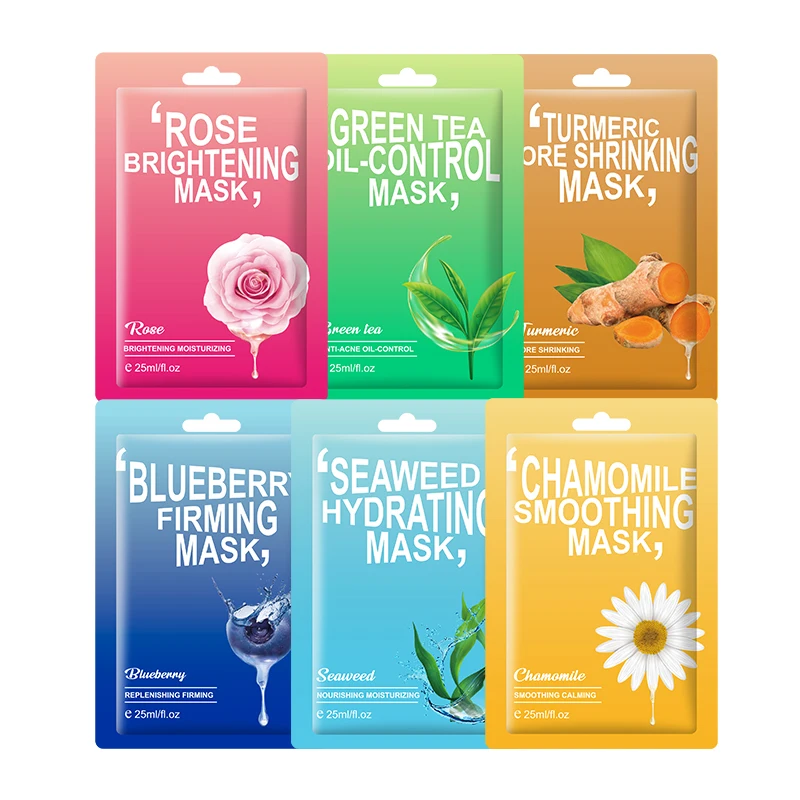 

Skin Care Organic Korean Beauty Facial sheet masks private label mascara facial