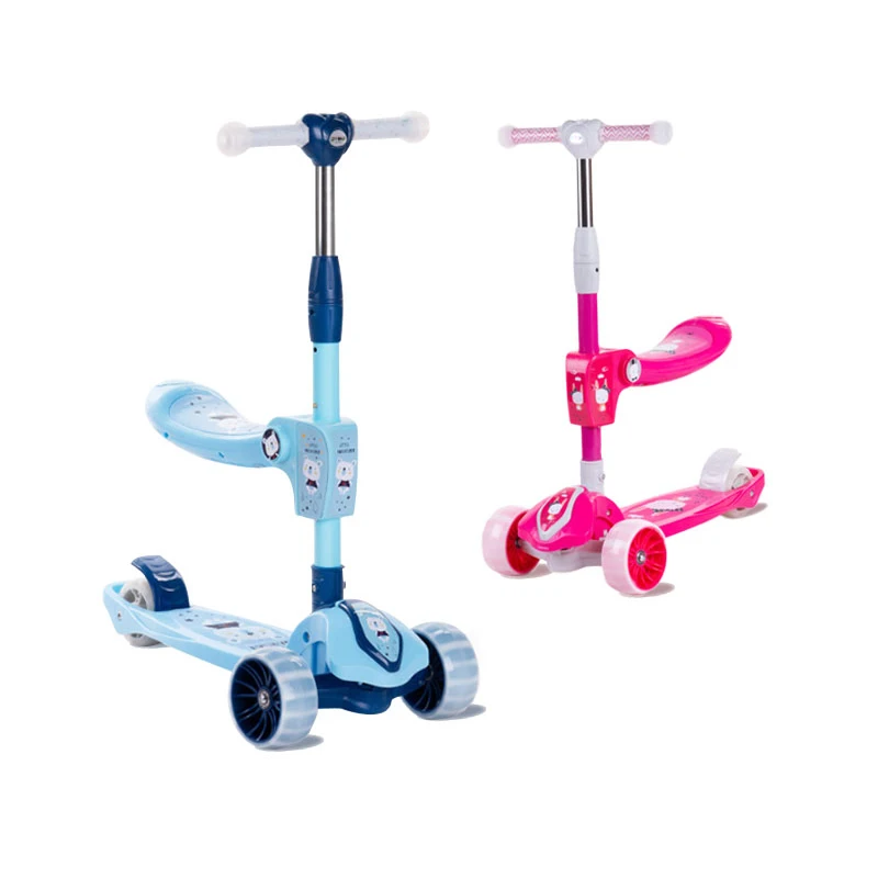 

Sale 3 In 1 Baby Scooter, Children Light Up 3-Wheels Baby Scooter, Sale Adjustable Height Baby Scooter/