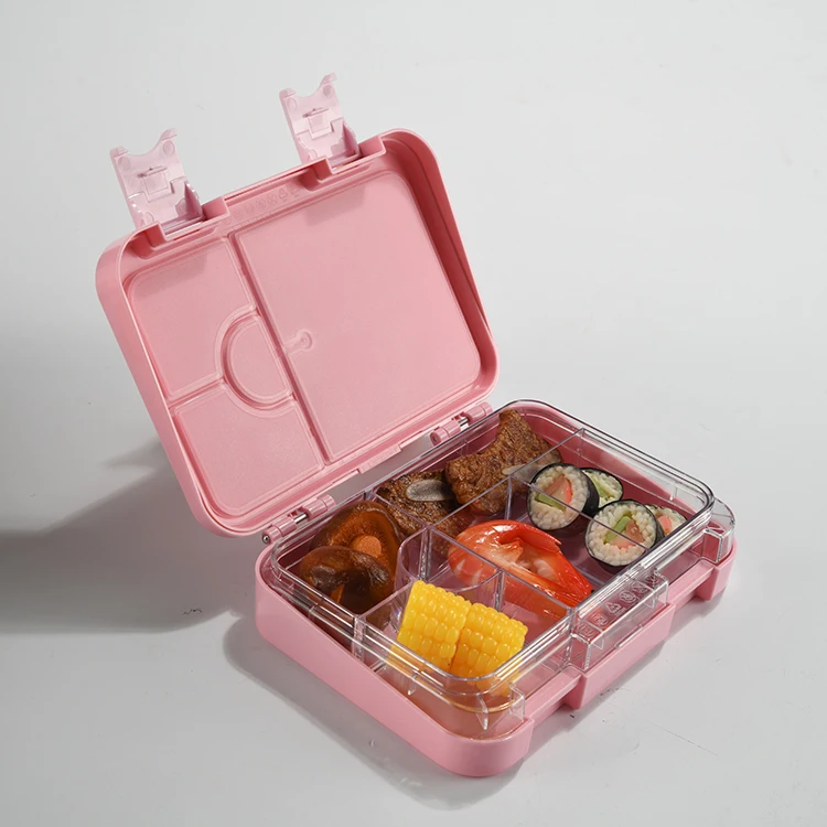 

Aohea 4/6 compartment lunch box eco friendly custom lunch boxes plastic lunch boxes