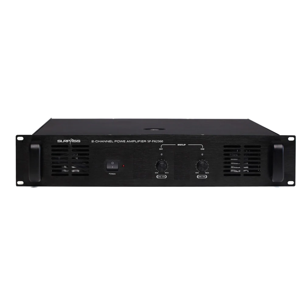 

100V/ 70V 4-16ohm Two Channel Public Address System Power Amplifier Suitable For Broadcasting ln Area