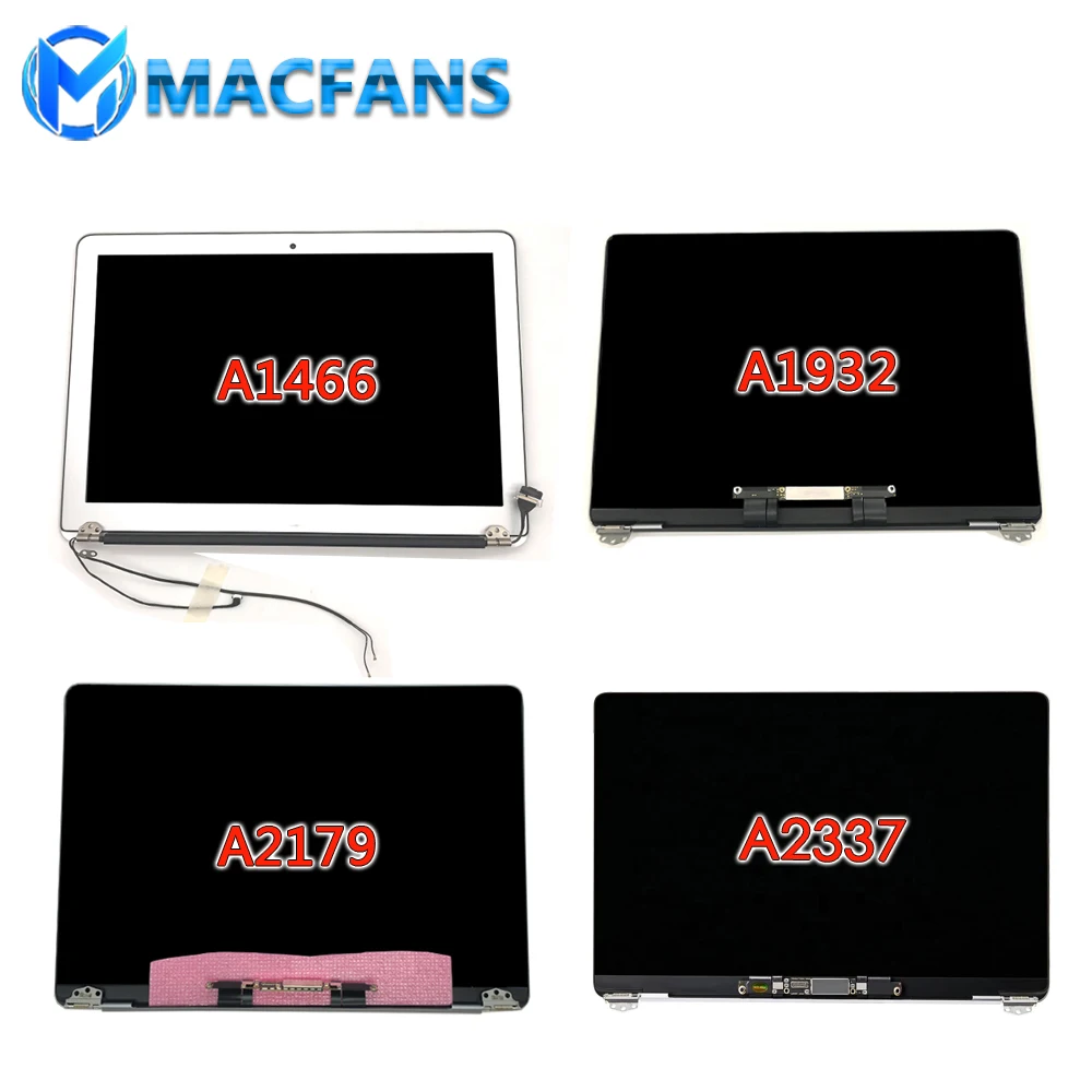 

Brand NEW A1369 A1466 LCD Screen for MacBook Air 13" A1932 A2179 A2337 Display Screen Assembly Gray/Silver/Gold