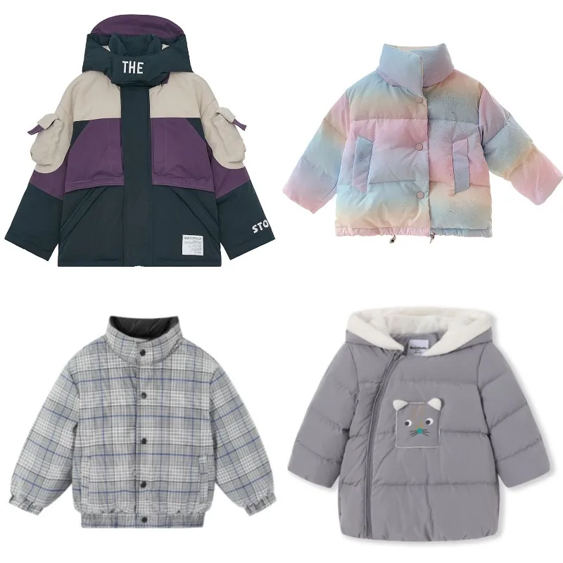 

2021 Boys Clothing Baby Kids Warm Coat Puffy Down Jacket