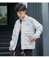 

2019 custom Jackets plastic zipper men jacket Windbreaker Wholesale