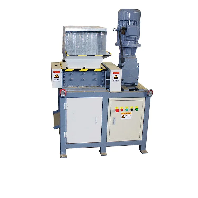 

2022 HX-300 Rubber Metal Scraps Plastic Used Tires Glass Paper Wood Shredder Double Shaft Shredder