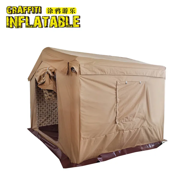 

Saudi Arabia inflatable cabin tent air inflatable cube tent for camping, As the picture