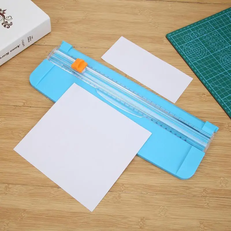 Portable A4 Precision Paper Card Art Trimmer Photo Cutter Cutting Mat Blade 