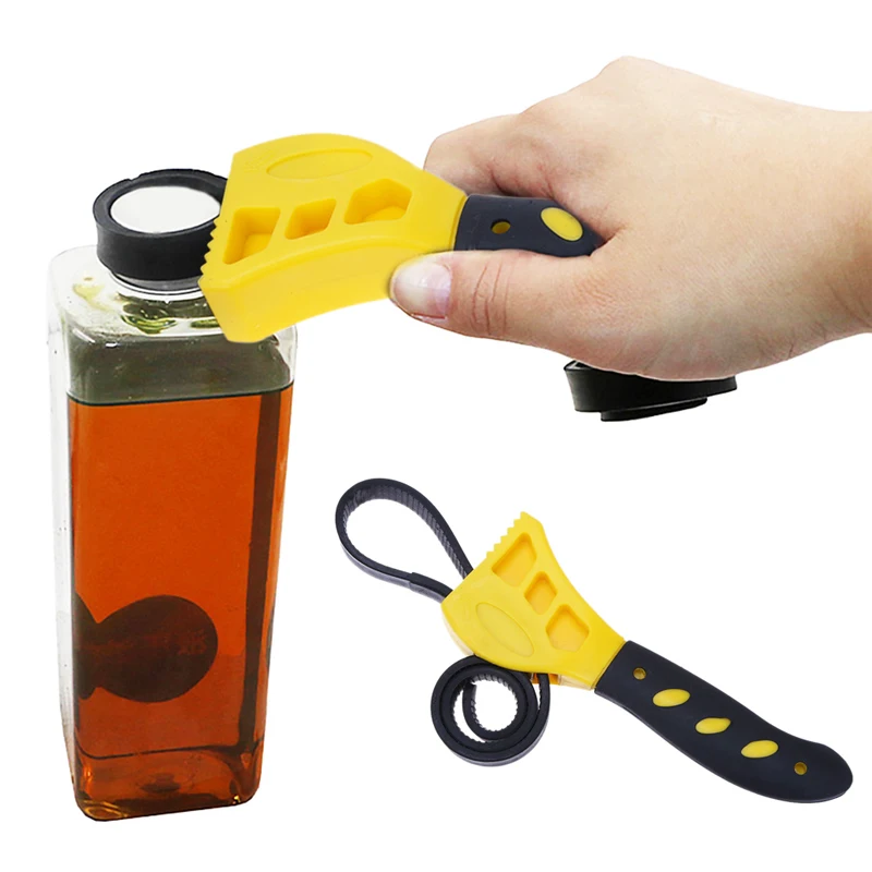 6'' Multi Strap Rubber Ratchet Wrench Heavy Adjustable Rubber Plastic