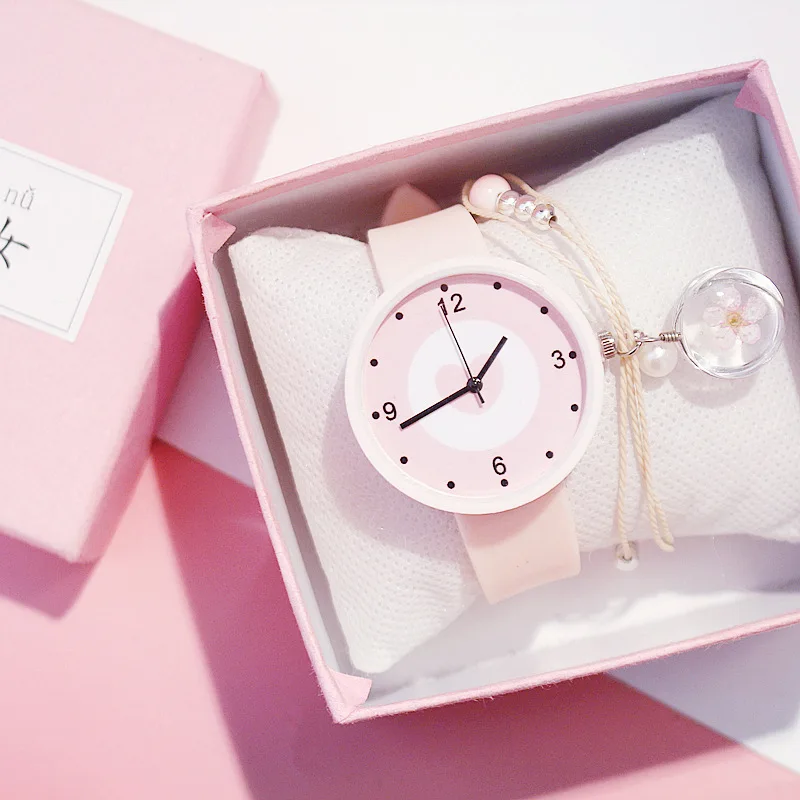 

Kegllect New Design Lovely Pink Ladies Watch Women Quartz Watch Stylish Charming Girl Wristwatch