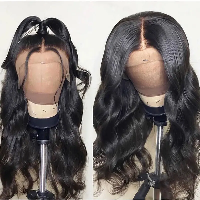 

Loose Wave 13x6 Lace Frontal Wig 180 Density Brazilian Hair Lace Frontal Wig Pre Plucked Hairline