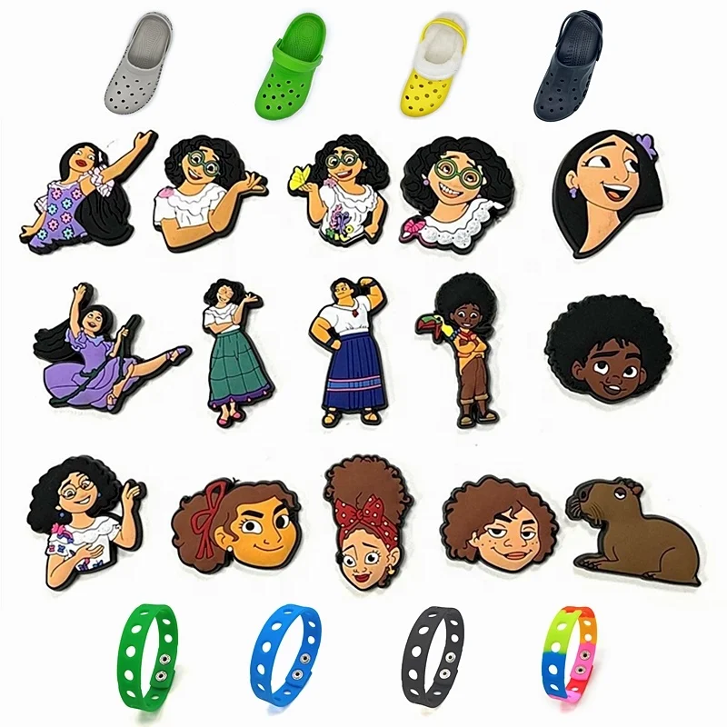 

2022 Encanto Shoe Charms Clog Decoration US Fashion Charms Croc Shoes Accessory for Croc charms, Picture
