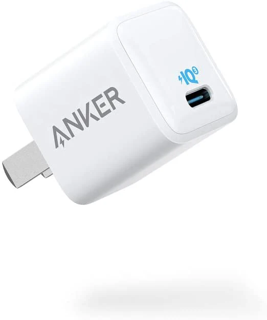 

For Anker Nano iPhone Charger 20W PIQ 3.0 Durable Compact Fast Charger PowerPort III USB-C Charger for iPhone 12