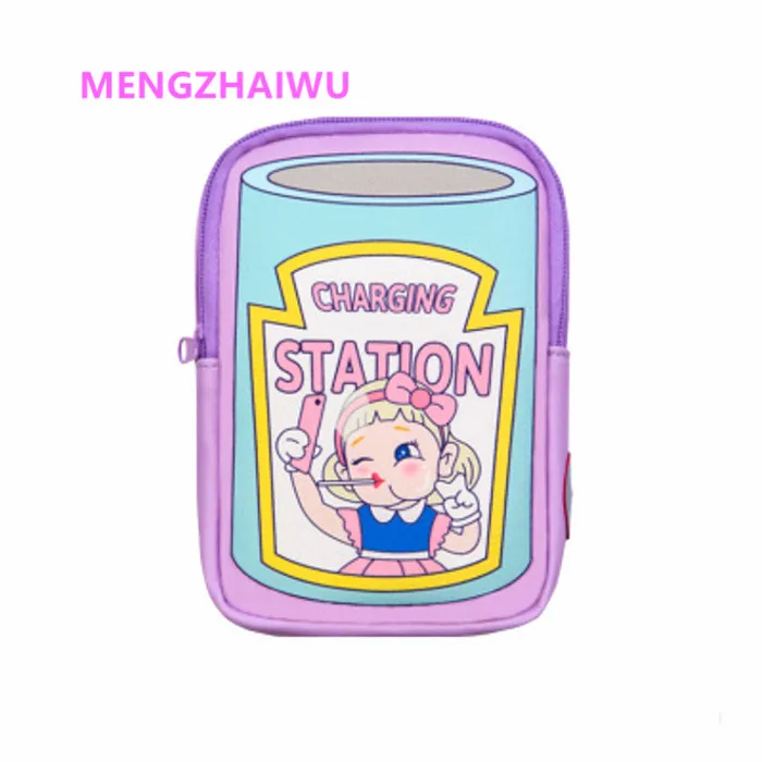 

South Korea cheapest product daily use kids mini bag girls earphone bag cartoon cute kawaii luxury coin purse 2021