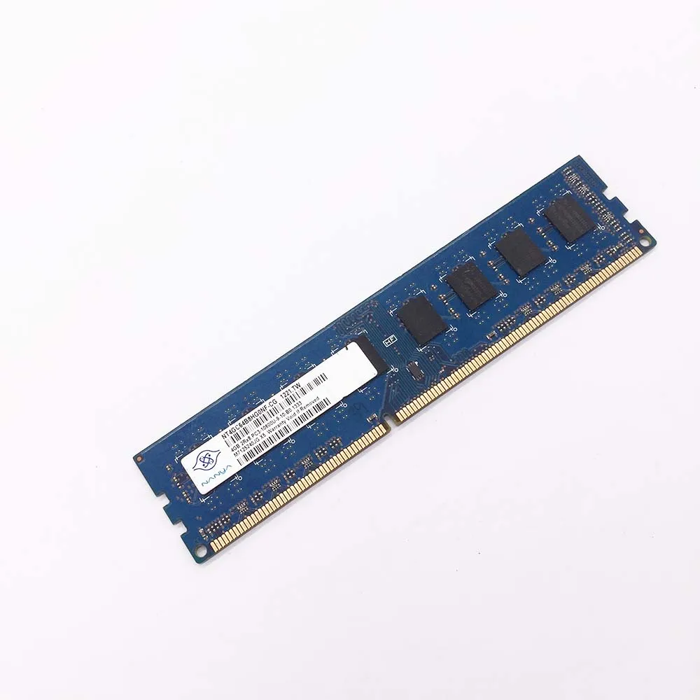 

Memory SDRAM DDR3 4GB 13333MHz NT4GC64B8HG0NF-CG Desktop RAM Fits For Nanya DY1333-4G