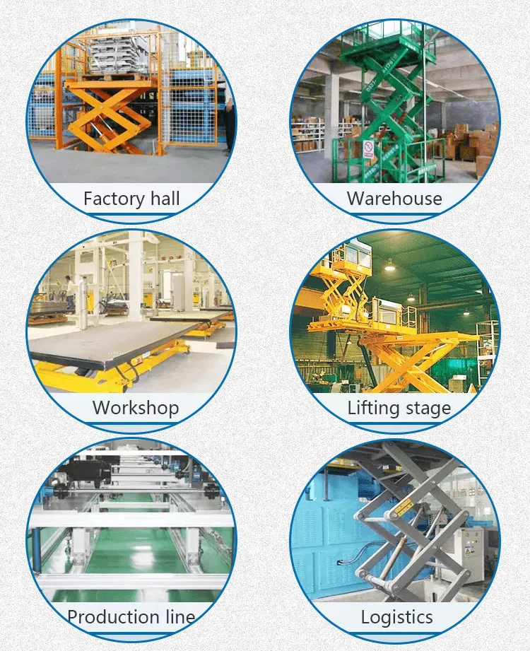 Trailer Type Scissor Scissor Aerial Work Home Elevator Lift