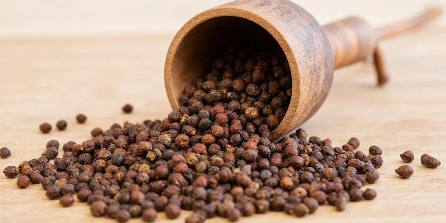Whole vs Ground Peppercorns Side by Side