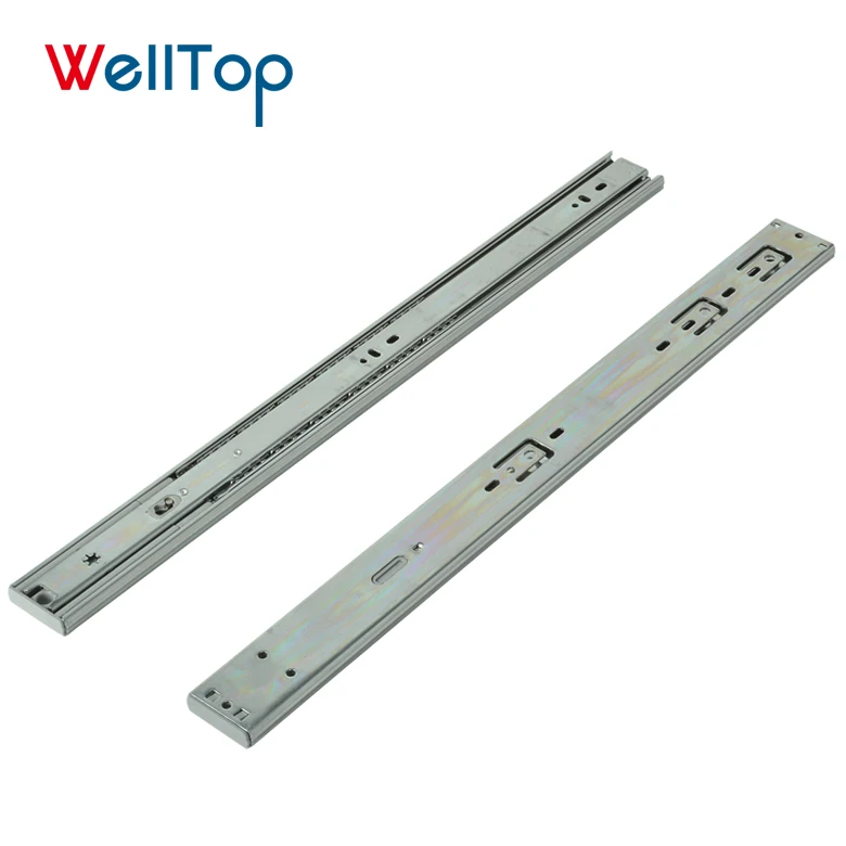 45mm 3 Folded Ball Bearing Slide Rail For 1.2*1.2*1.4mm