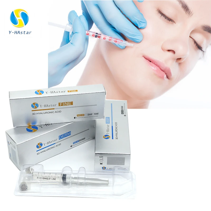 

1ML Facial Shaping Filler Injection Hyaluronic Acid Filling Deep Wrinkles, Transparent