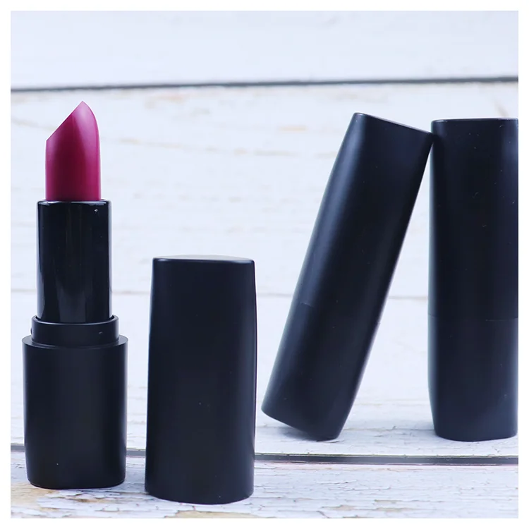 

9 color black tube moisturizing lipstick private label matte lipstick private label waterproof lipstick makeup