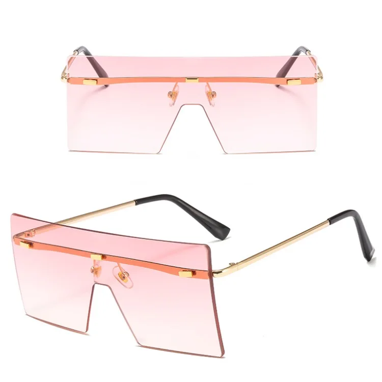 square sunglasses no frame