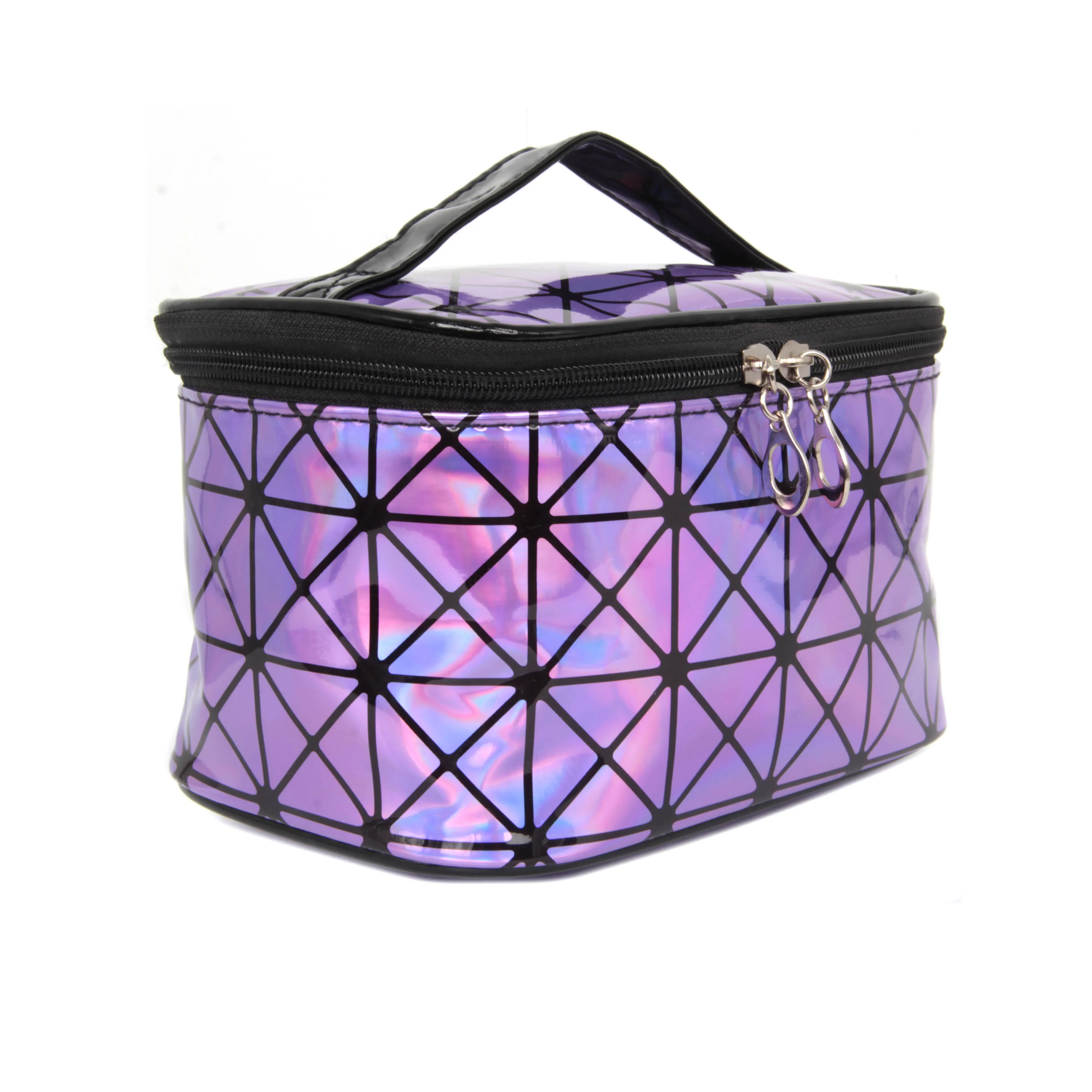 new hot selling holographic high-end large capacity cosmetic bag