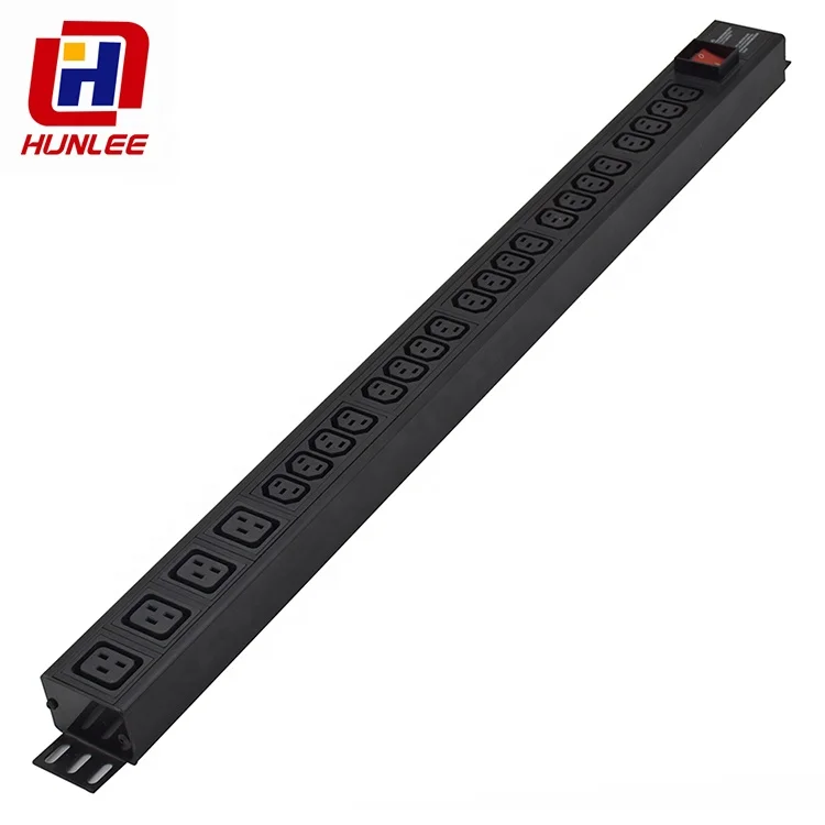 
Mixed C13 C19 power distribution unit PDU to 32 amp plug 