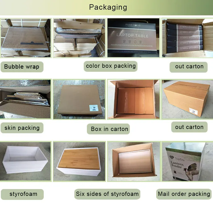 Wholesale  Portable Foldable Camping Shelf Wood Outdoor Picnic Rack Custom Bamboo Folding 3 Tier Shoe Rack Organizer with Handle
