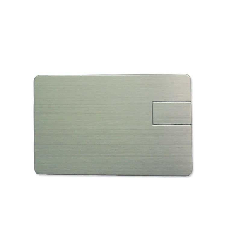 

Best Price Bulk High Quality Business OEM Metal Card USB Flash Drive With Custom Logo 8GB