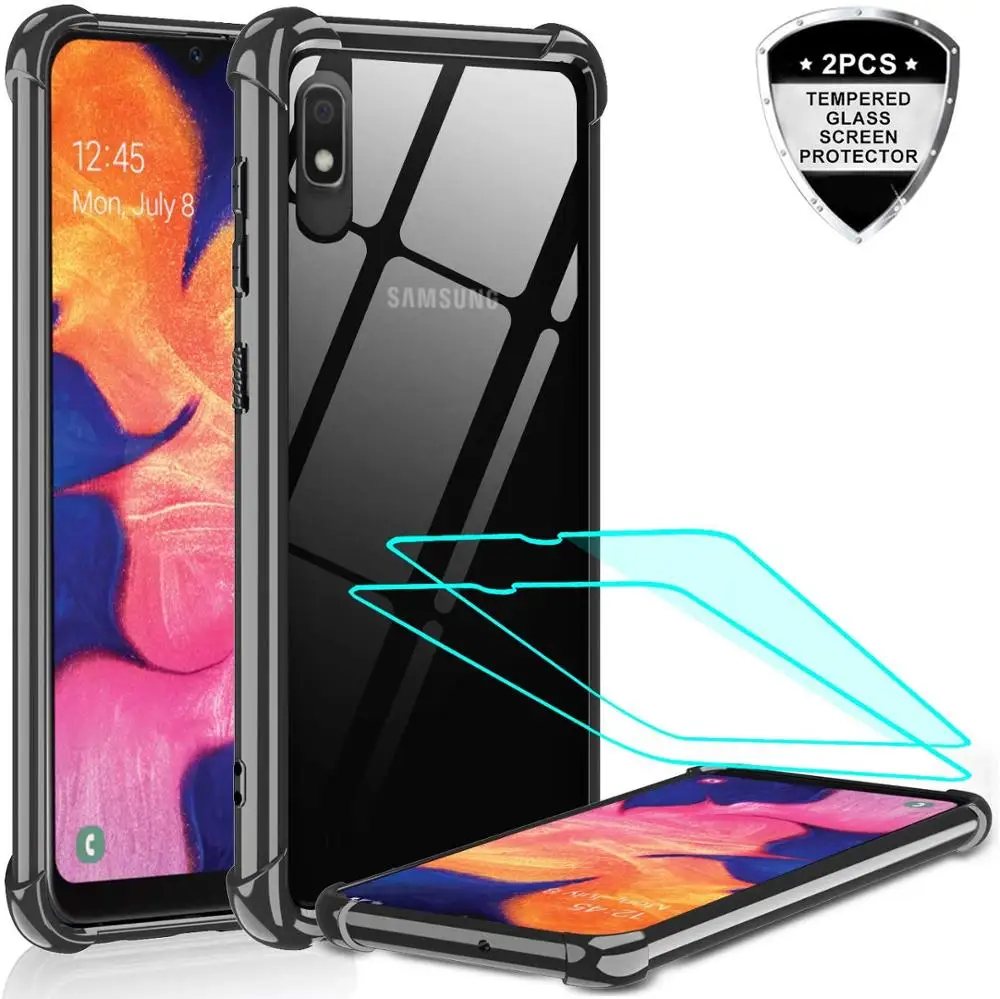 

LeYi for Samsung Galaxy A10e CaseTransparent Slim Protective Phone Cover Cases