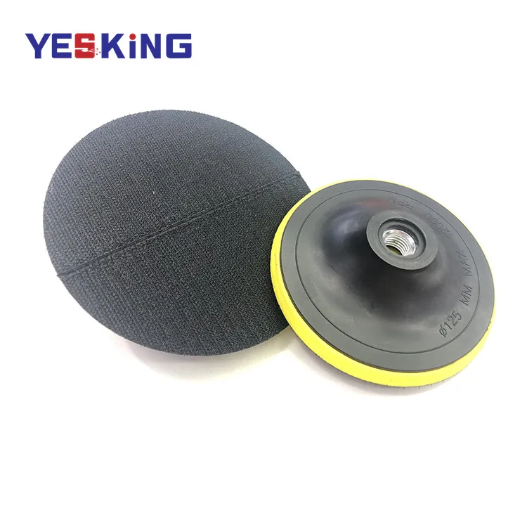 
New Product Auto Detailing Cleaning Polishing Waxing Car Pad Angle Grinder Flexible Rubber Sponge Backer Pad 